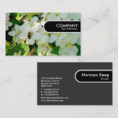 ラウンドエッジラベル – 蜂蜜を作る 名刺 (正面/裏面)