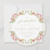 ラウンドエレガントロマンフローラ春非写真 セーブザデート (正面)