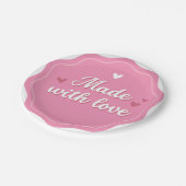 「ラウンドエレガント紙プレート」 ペーパープレート (アングル)