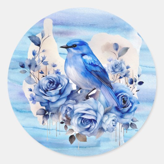 ラウンドエンベロープシールステッカー ラウンドシール (正面)