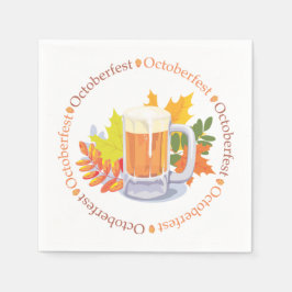 ラウンドオクトーバーフェスト スタンダードカクテルナプキン