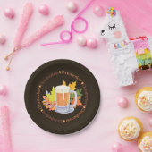 ラウンドオクトーバーフェスト ペーパープレート (パーティー)