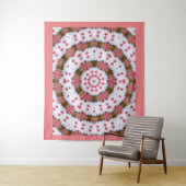 ラウンドオーナメント，マンダラ タペストリー (インサイチュ)
