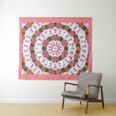 ラウンドオーナメント，マンダラ タペストリー (インサイチュ(横))