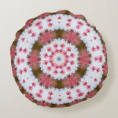 ラウンドオーナメント，マンダラ ラウンドクッション (裏面)