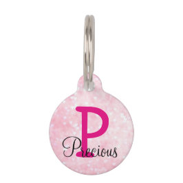 ラウンドカスタムペットタグ/引用文 ペット　ネームタグ