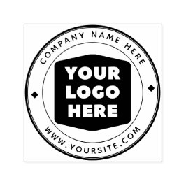 ラウンドカスタム会社のロゴ自己スタンプ セルフインキングスタンプ