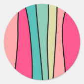 ラウンドカラー抽象芸術160422(02) ラウンドシール (正面)