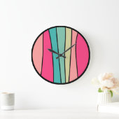 ラウンドカラー抽象芸術160422(02)大時計 ラージ壁時計 (ホーム)