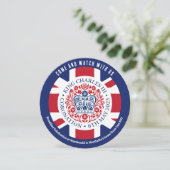 ラウンドキングチャールズIIIコロネーションウォッチパーティー 招待状 (スタンド正面)