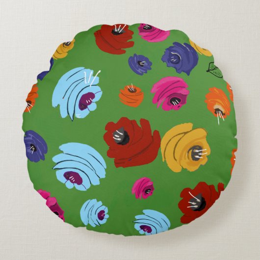 ラウンドクッション/枕 ラウンドクッション (正面)