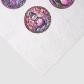 ラウンドクリスマスイメージDIYデコページオーナメントクラフト 薄葉紙 (詳細)