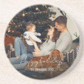 ラウンドクリスマスホリデーコースター コースター (正面)