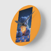 ラウンドクロック ラウンド壁時計 (傾斜)