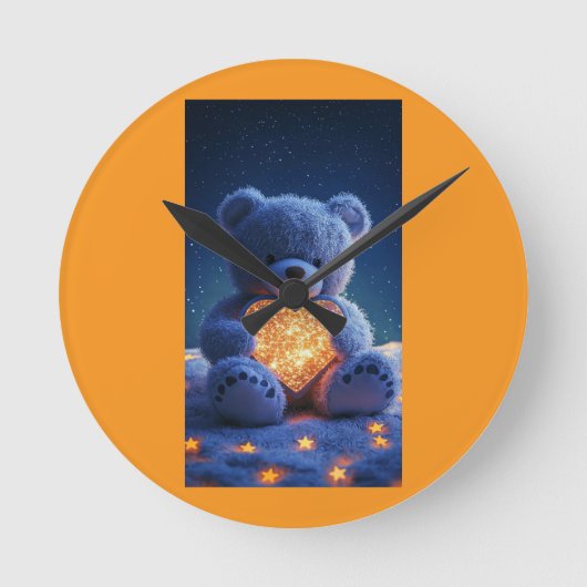 ラウンドクロック ラウンド壁時計 (正面)