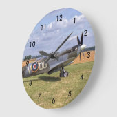 ラウンドクロック – Spitfire T9 ラージ壁時計 (傾斜)