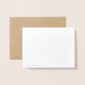 ラウンドグラス – ここではYou Specsを見ている 箔カード (裏面封筒付き)