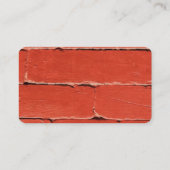 ラウンドコーナーオレンジレッドウォールプロフェッショナル 名刺 (裏面)