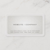 ラウンドコーナーカスタムプロフェッショナルモノグラム 名刺 (裏面)