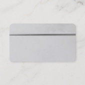 ラウンドコーナーシルバーグレープロフェッショナル 名刺 (裏面)