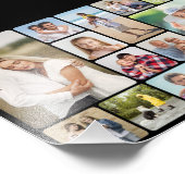 ラウンドコーナー12フォトコラージュの写真の拡大 フォトプリント (角)