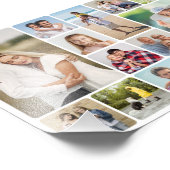 ラウンドコーナー12フォトコラージュの写真の拡大 フォトプリント (角)