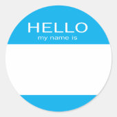 ラウンドサークルこんにちは私の名前は ラウンドシール (正面)