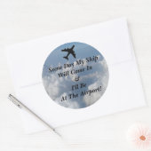 ラウンドシップ空港 ラウンドシール (封筒)