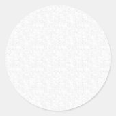 ラウンドシール | クラシック円とヴィンテージデザイン (正面)