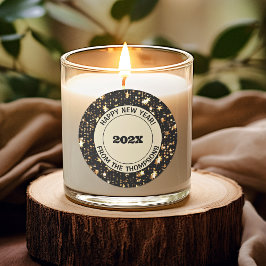 ラウンドシール | フェスティバル3インチハッピーニューイヤー！