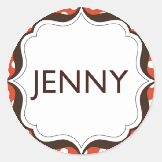 ラウンドシール – フルブリード (正面)