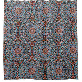 ラウンドジオメトリ シャワーカーテン