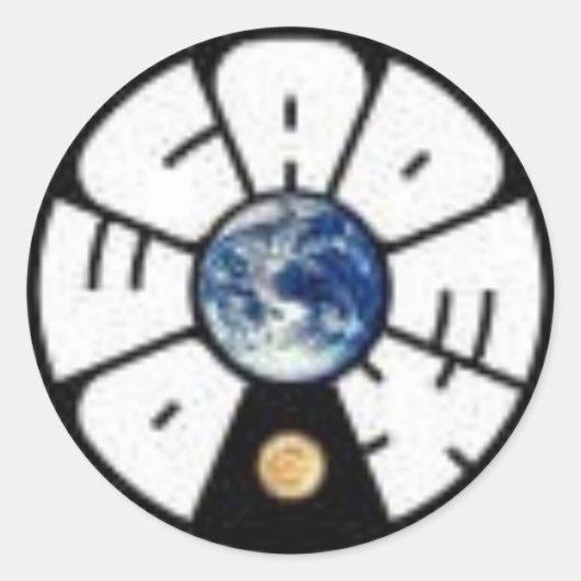 ラウンドステッカー – カスタマイズ ラウンドシール (正面)