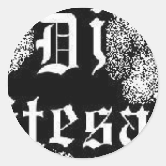 ラウンドステッカー – カスタマイズ ラウンドシール (正面)