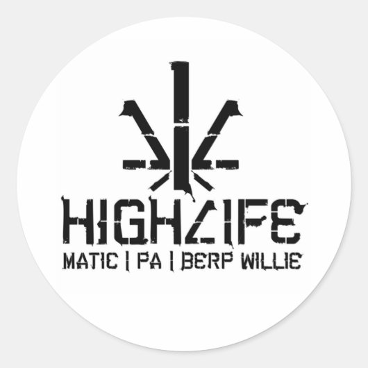 ラウンドステッカー – カスタマイズ ラウンドシール (正面)