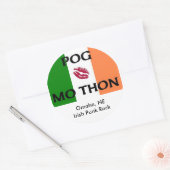 ラウンドステッカー – カスタマイズ ラウンドシール (封筒)