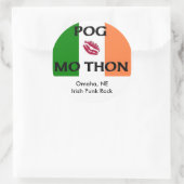 ラウンドステッカー – カスタマイズ ラウンドシール (バッグ)