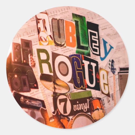 ラウンドステッカー – カスタマイズ ラウンドシール (正面)