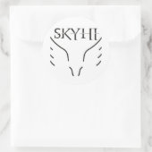 ラウンドステッカー – カスタマイズ ラウンドシール (バッグ)