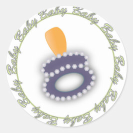 ラウンドステッカー ラウンドシール