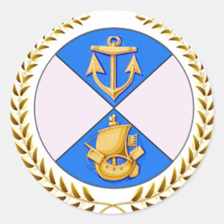 ラウンドステッカー ラウンドシール