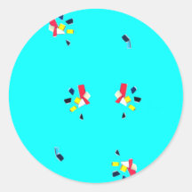 ラウンドステッカー