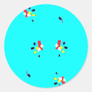 ラウンドステッカー ラウンドシール