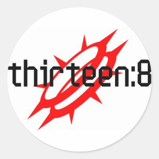 ラウンドステッカー ラウンドシール (正面)