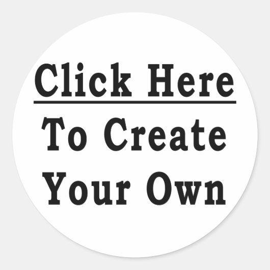 ラウンドステッカー(独自の作成) ラウンドシール (正面)