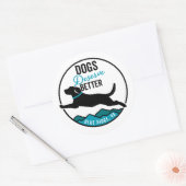 ラウンドステッカー(6) ラウンドシール (封筒)