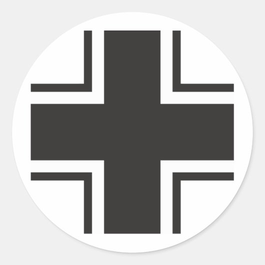 ラウンドステッカー – Luftwaffe World War II ラウンドシール (正面)