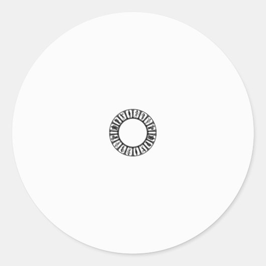 ラウンドス高品質テクラシックッカーの発見 ラウンドシール (正面)