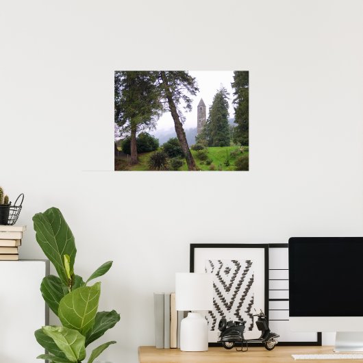 ラウンドタワー ポスター (ホームオフィス)