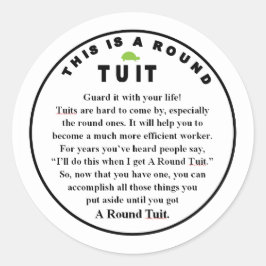 ラウンドタ飾イット（6カウント） ラウンドシール